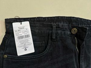 shein baggy jeans black