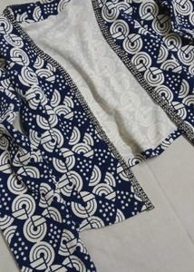 Stylish Blue &amp; White Jacket