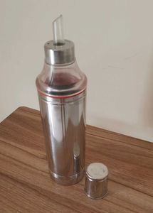 Stainless Steel Oil Dispenser 1 Litre Bottle