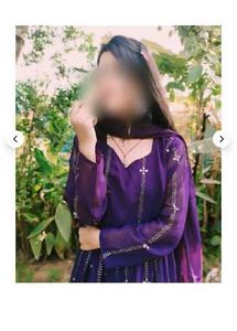 Elegant Purple Embellished Gown