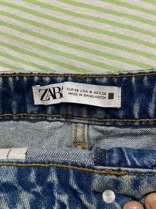 Distressed Denim Shorts