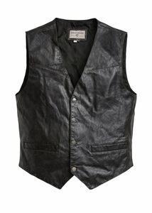 Leather Vest - Rock/Biker Style
