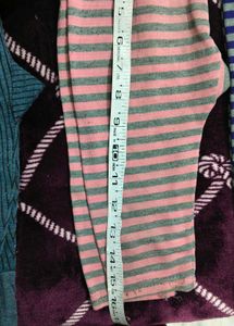 Cozy Striped Leggings Set