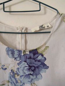 Floral Print Sleeveless Dress