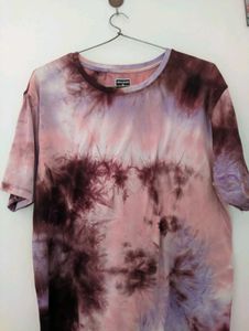 Combo of Trendy Tie-Dye T-Shirt &amp; Textured Jacket