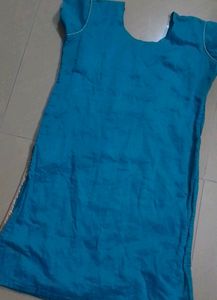 Gorgeous Stone Work Blue Top With Duppatta
