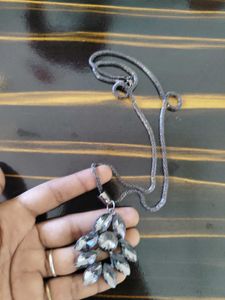 Sparkling Gemstone Pendant Necklace