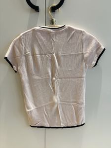 KRAUS Light Pink Ribbed Top