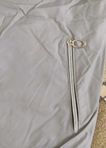 Lightweight Grey Track Jacket