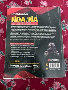 Arihant Pathfinder NDA/NA Entrance Exam Guide