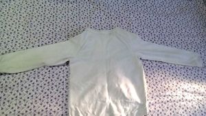 Cute Bear Face Cream Sweatshirt