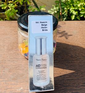 HD Invisible Cover Foundation -Full Cover, Oil Free Shine
