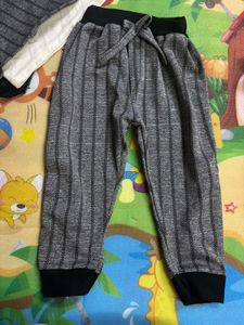 Adorable Baby Boy Striped Vest Outfit
