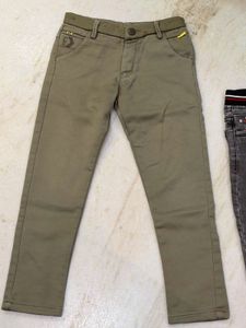 combo of 2 Kids Jeans and trouser