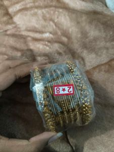 Golden Bangle Set