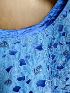 Beautiful Blue Lace Top XXL 😻❤️ size no 139