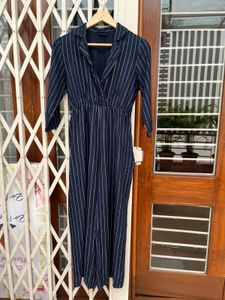 Striped Jumpsuit