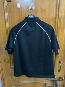 Westside Nuon Men's Black Graphic Polo Jersey