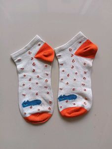 Cute Patterned Ankle Socks - Pack of 4