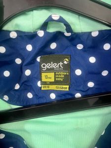 Cute Polka Dot Rain Jacket