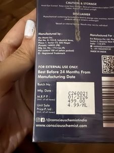 Conscious Chemist Anti-Hairfall Conditioner