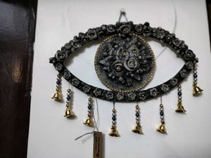Wooden Wall Hanging With Clay Art