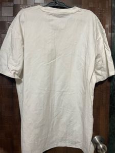 Classic Cream Oversized T-Shirt