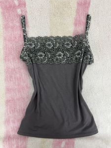 Lace Camisole Top🩶🍩