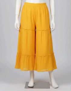 Yellow Palazzo Pants