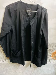 Black Snap Button Jacket