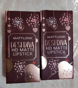 Matt Look Desi Diva HD Matte Lipstick