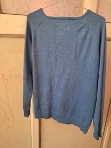 Blue Pullover Sweater