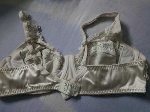 Elegant White Lace Bra