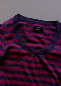 max y2k striped top