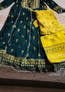 Patni Ethnic Women Kurta Palazzo Dupatta Set