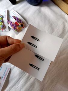 Flower Embroidered Hair Clip