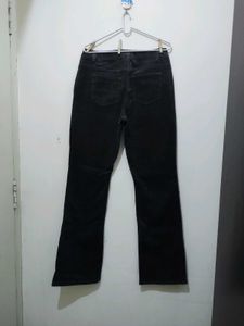 Reitmans Olive Dark Green Corduroy Pant Trousers