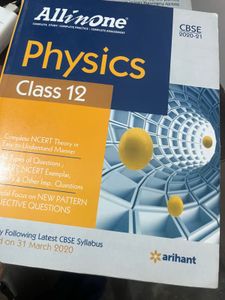 All in One Physics Class 12 CBSE