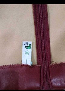 Maroon PU Leather Wrap Mini S