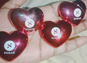 SUGAR Heart Shaped Lip Gloss Set