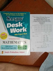 Sanjiv Desk Work Mathematics Class 12