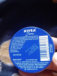 Nivea Creme Moisturizer