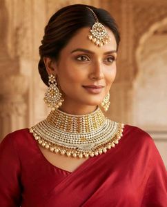 Bridal Kundan Jewelry Set new And Not Used