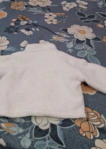 Cozy White Teddy Jacket