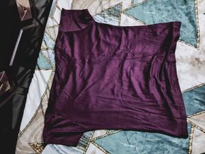 Maroon "Slow Down" T-Shirt &amp; Pants Set