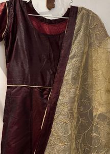 Y2K Desi Anarkali Kurti Set
