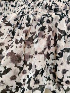 Chiffon Chic Floral Print Peplum Blouse