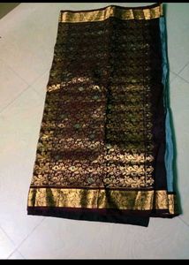 Beautiful Multi Colour Pure Kanchi Pattu Saree