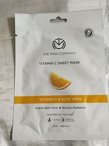 The Man Company Sheet Mask With Pouch 👝