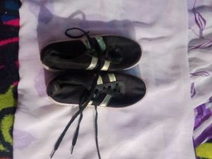 Black &amp; Gold Sneakers